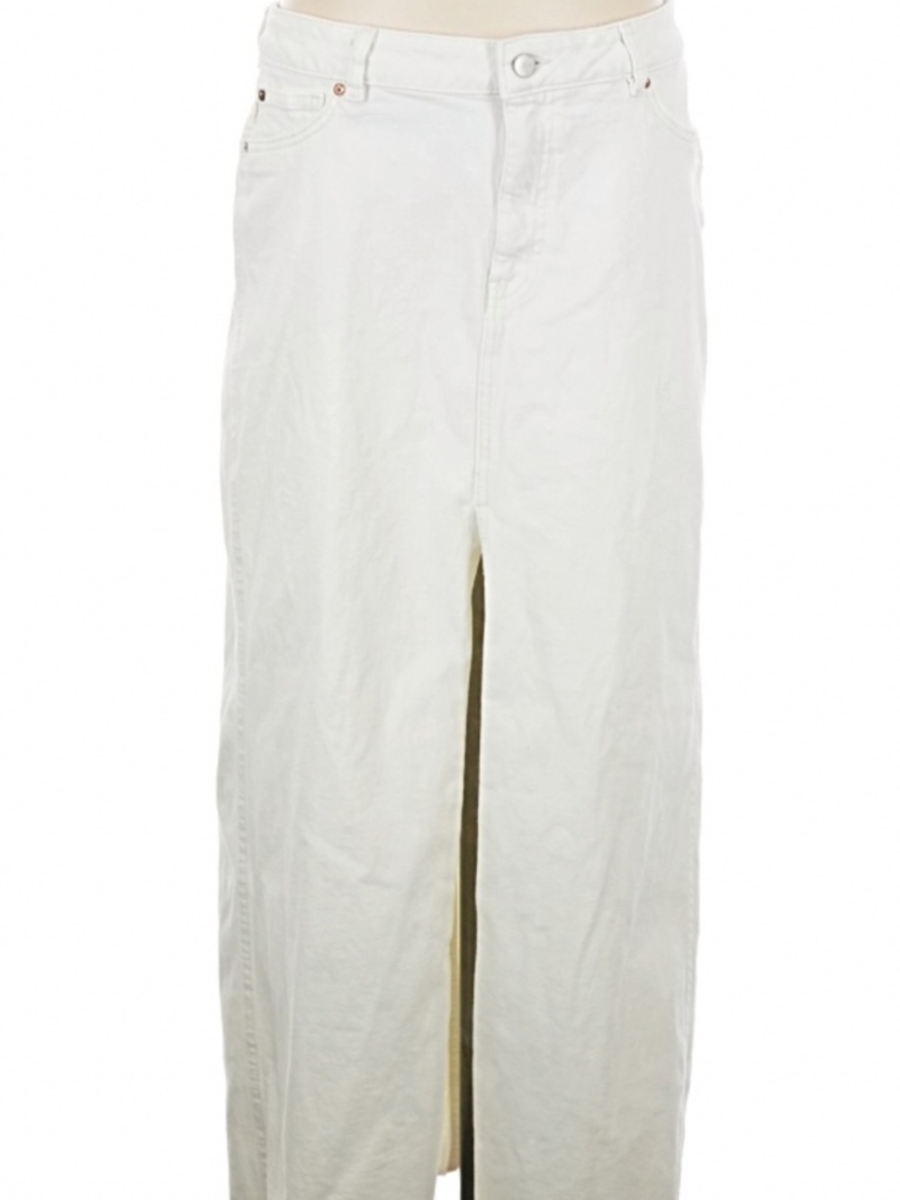 DL1961 White Denim Skirt